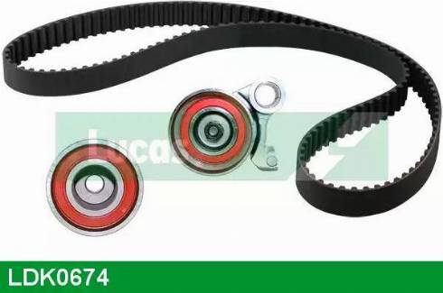 LUCAS LDK0674 - Комплект ременя ГРМ autozip.com.ua