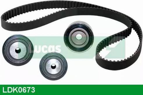 Lucas Engine Drive LDK0673 - Комплект ременя ГРМ autozip.com.ua