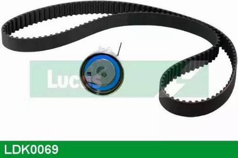 LUCAS LDK0069 - Комплект ременя ГРМ autozip.com.ua