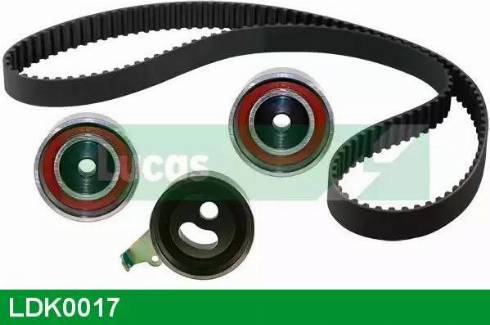 LUCAS LDK0017 - Комплект ременя ГРМ autozip.com.ua
