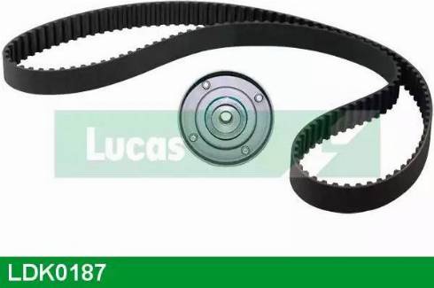 Lucas Engine Drive LDK0187 - Комплект ременя ГРМ autozip.com.ua