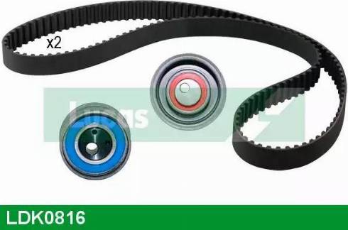 LUCAS LDK0816 - Комплект ременя ГРМ autozip.com.ua