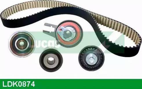 LUCAS LDK0874 - Комплект ременя ГРМ autozip.com.ua
