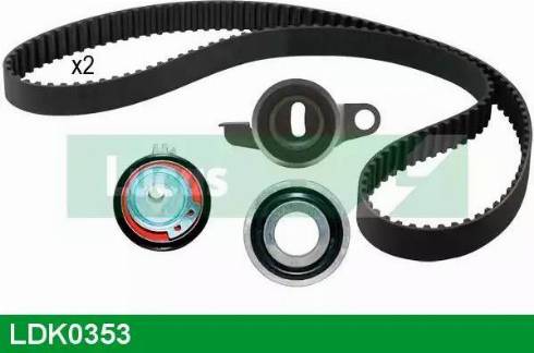 Lucas Engine Drive LDK0353 - Комплект ременя ГРМ autozip.com.ua