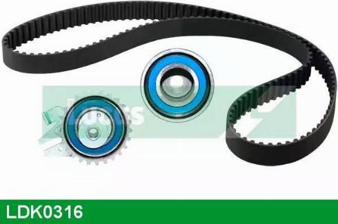 Lucas Engine Drive LDK0316 - Комплект ременя ГРМ autozip.com.ua