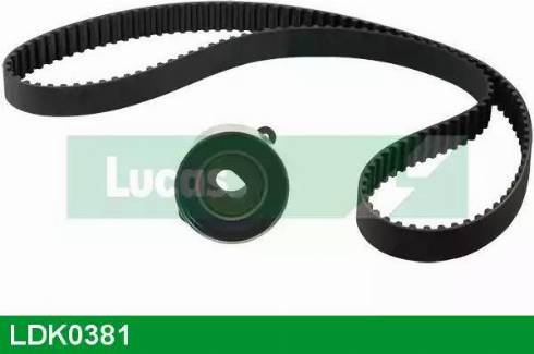 LUCAS LDK0381 - Комплект ременя ГРМ autozip.com.ua