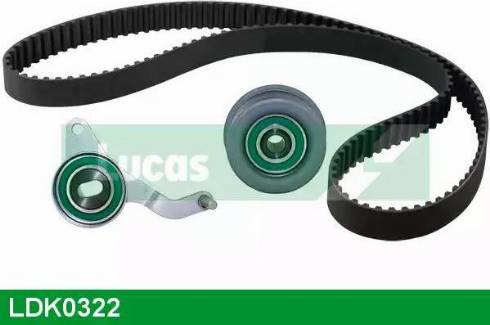 Lucas Engine Drive LDK0322 - Комплект ременя ГРМ autozip.com.ua