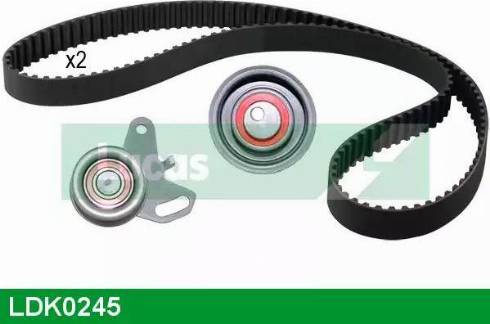 LUCAS LDK0245 - Комплект ременя ГРМ autozip.com.ua