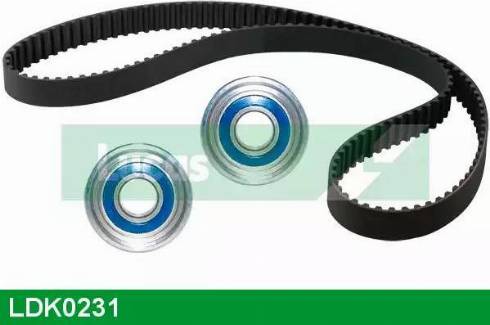 LUCAS LDK0231 - Комплект ременя ГРМ autozip.com.ua