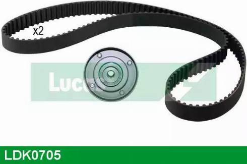 LUCAS LDK0705 - Комплект ременя ГРМ autozip.com.ua