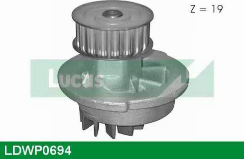 Lucas Engine Drive LDWP0694 - Водяний насос autozip.com.ua