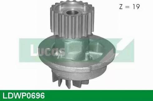 Lucas Engine Drive LDWP0696 - Водяний насос autozip.com.ua