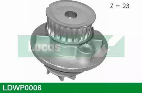 Lucas Engine Drive LDWP0006 - Водяний насос autozip.com.ua