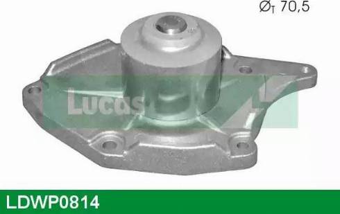 Lucas Engine Drive LDWP0814 - Водяний насос autozip.com.ua