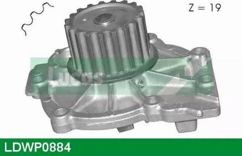 Lucas Engine Drive LDWP0884 - Водяний насос autozip.com.ua