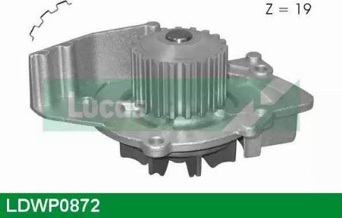 Lucas Engine Drive LDWP0872 - Водяний насос autozip.com.ua