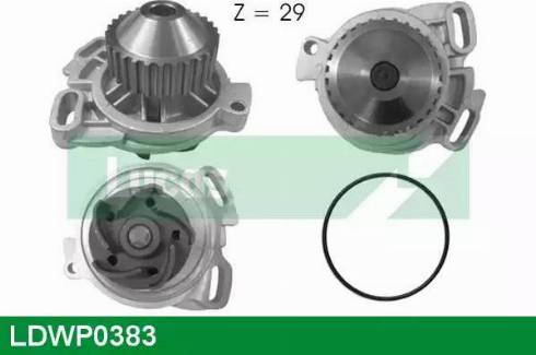 Lucas Engine Drive LDWP0383 - Водяний насос autozip.com.ua