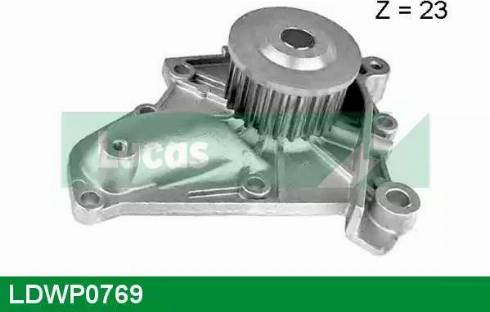 Lucas Engine Drive LDWP0769 - Водяний насос autozip.com.ua