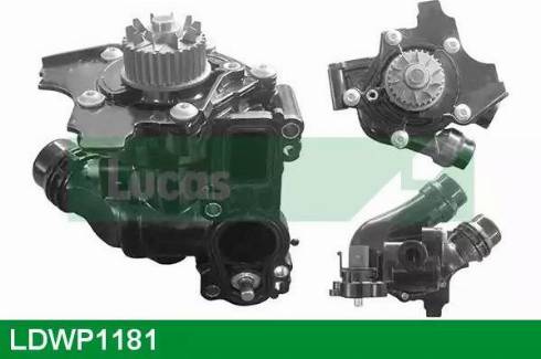 Lucas Engine Drive LDWP1181 - Водяний насос autozip.com.ua