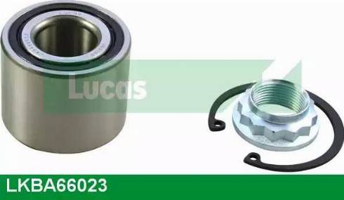 Lucas Engine Drive LKBA66023 - Комплект підшипника маточини колеса autozip.com.ua