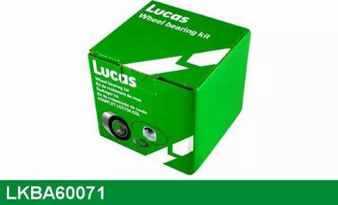 Lucas Engine Drive LKBA60071 - Комплект підшипника маточини колеса autozip.com.ua
