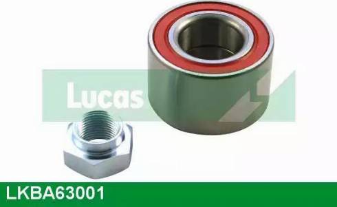 Lucas Engine Drive LKBA63001 - Комплект підшипника маточини колеса autozip.com.ua