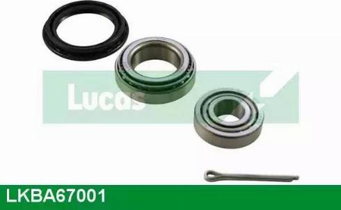 Lucas Engine Drive LKBA67001 - Комплект підшипника маточини колеса autozip.com.ua