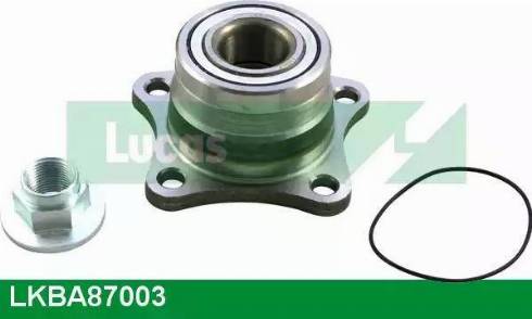 Lucas Engine Drive LKBA87003 - Комплект підшипника маточини колеса autozip.com.ua