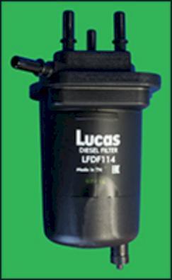 Lucas Filters LFDF114 - Паливний фільтр autozip.com.ua