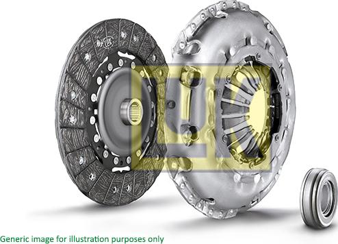 LuK 619 3217 00 - Комплект зчеплення autozip.com.ua