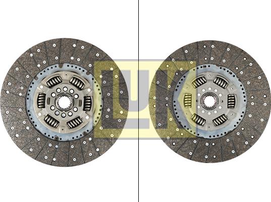 LUK 340 0075 10 - Диск зчеплення autozip.com.ua