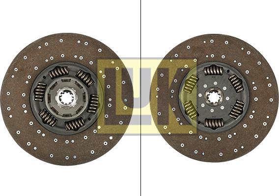 LUK 343 0227 10 - Диск зчеплення autozip.com.ua