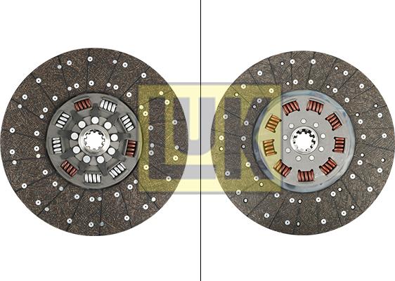 LUK 342 0010 10 - Диск зчеплення autozip.com.ua