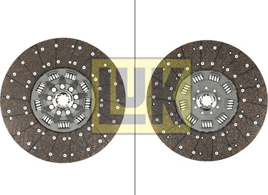 LUK 342 0038 10 - Диск зчеплення autozip.com.ua