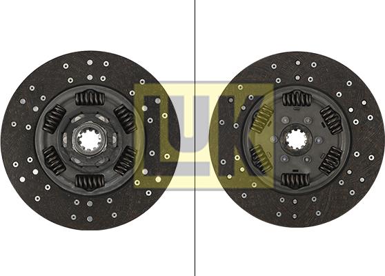 LUK 331 0283 20 - Диск зчеплення autozip.com.ua