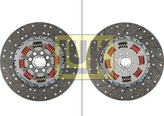 LUK 338 0143 10 - Диск зчеплення autozip.com.ua