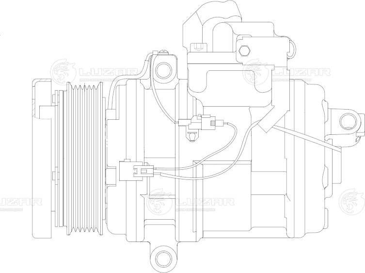 Luzar LCAC 1950 - Компресор, кондиціонер autozip.com.ua