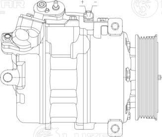 Luzar LCAC 26E6 - Компресор, кондиціонер autozip.com.ua