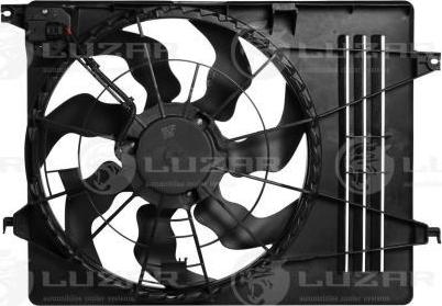Luzar LFK 08S5 - Вентилятор, охолодження двигуна autozip.com.ua