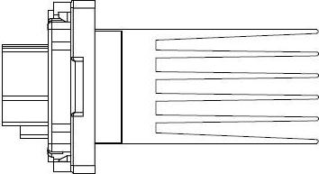 Luzar LFR 0885 - Опір, реле, вентилятор салону autozip.com.ua