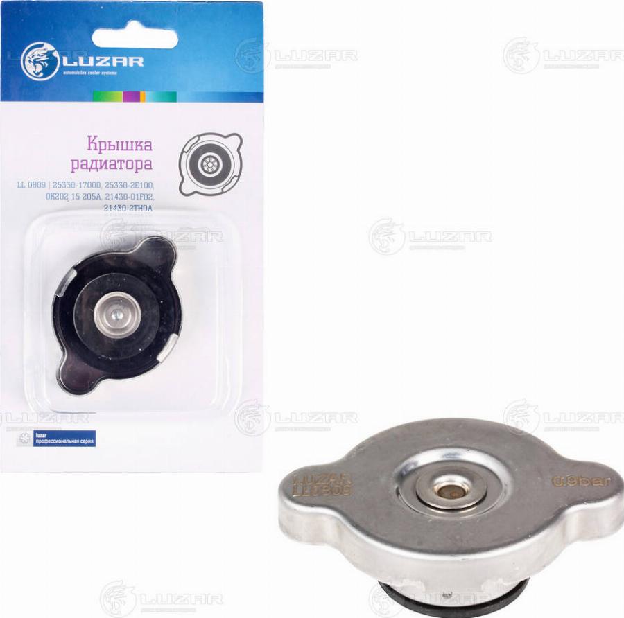 Luzar LL 0809 - Кришка, резервуар охолоджуючої рідини autozip.com.ua