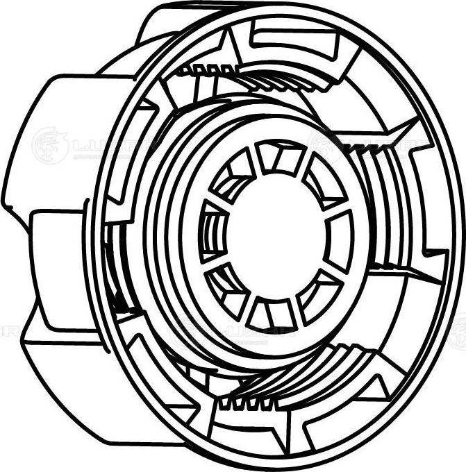 Luzar LL 2020 - Кришка, резервуар охолоджуючої рідини autozip.com.ua