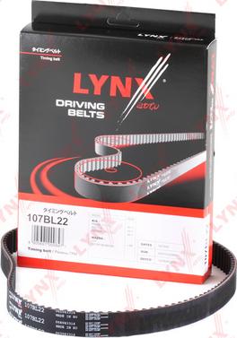 LYNXauto 107BL22 - Ремінь ГРМ autozip.com.ua