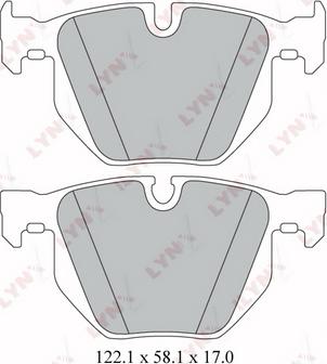 Metzger 038170 - Гальмівні колодки, дискові гальма autozip.com.ua