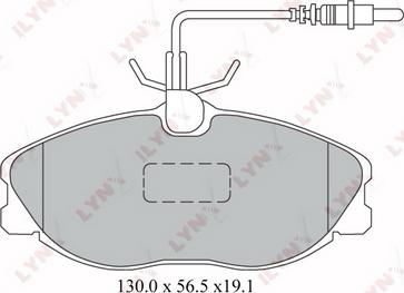 Automega 304252006 - Гальмівні колодки, дискові гальма autozip.com.ua