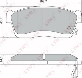 FTE 9001266 - Гальмівні колодки, дискові гальма autozip.com.ua