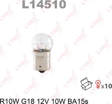 LYNXauto L14510 - Лампа розжарювання autozip.com.ua