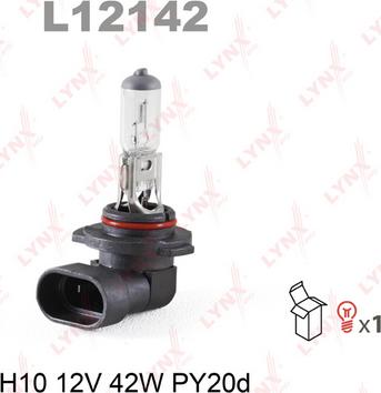 LYNXauto L12142 - Лампа розжарювання, протитуманні фари autozip.com.ua