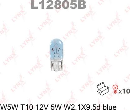 LYNXauto L12805B - Лампа розжарювання autozip.com.ua