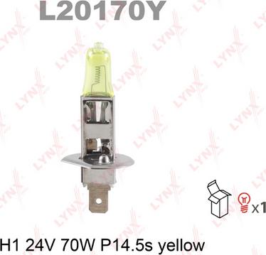 LYNXauto L20170Y - Лампа розжарювання, протитуманні фари autozip.com.ua